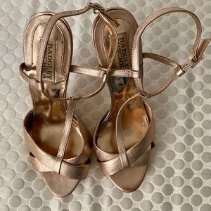 Preowned Badgley Mischka heels, size 7